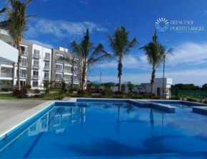 Encanto de Depa c/ Alberca y Club de Playa Privado
